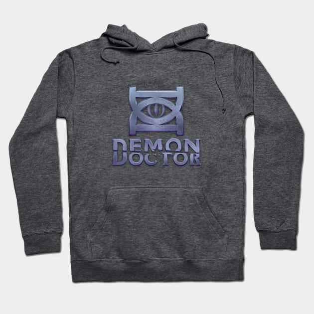 Demon Doctor Logo Shirt Hoodie by SideKickProductions